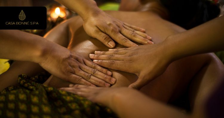 Masaje a 4 manos: la experiencia de relajación más completa para cuerpo y mente | Casa Bonné Spa